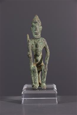 Dogon talisman figure in bronze